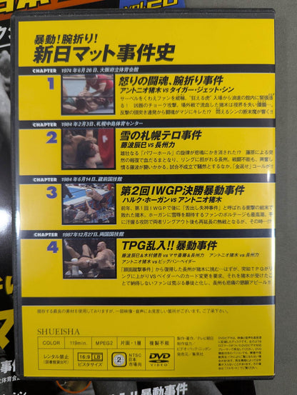 Burn! New Japan Pro Wrestling  vol.20