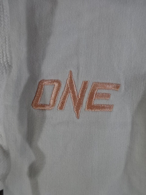 ONE pullover hoodie  (1) (white)