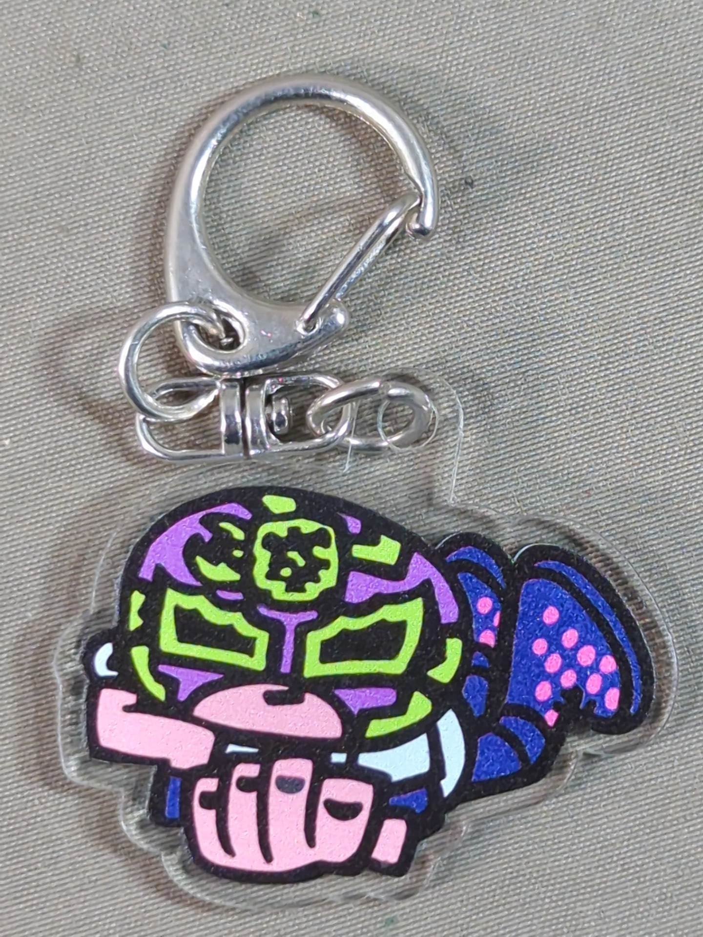 BUSHI  L.I.J. Acrylic Keychain