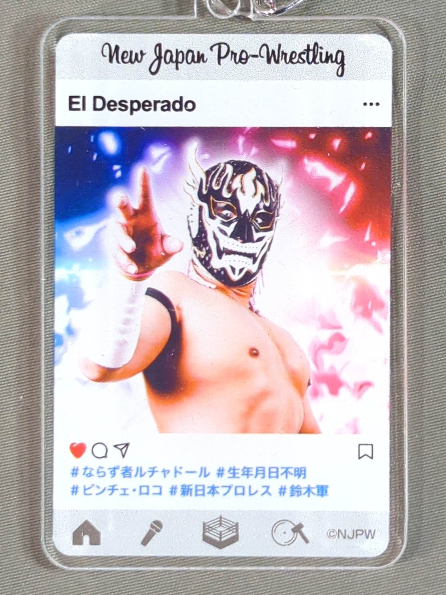 ☆新日本プロレスくじ 2020☆ エル・デスペラード アクリル