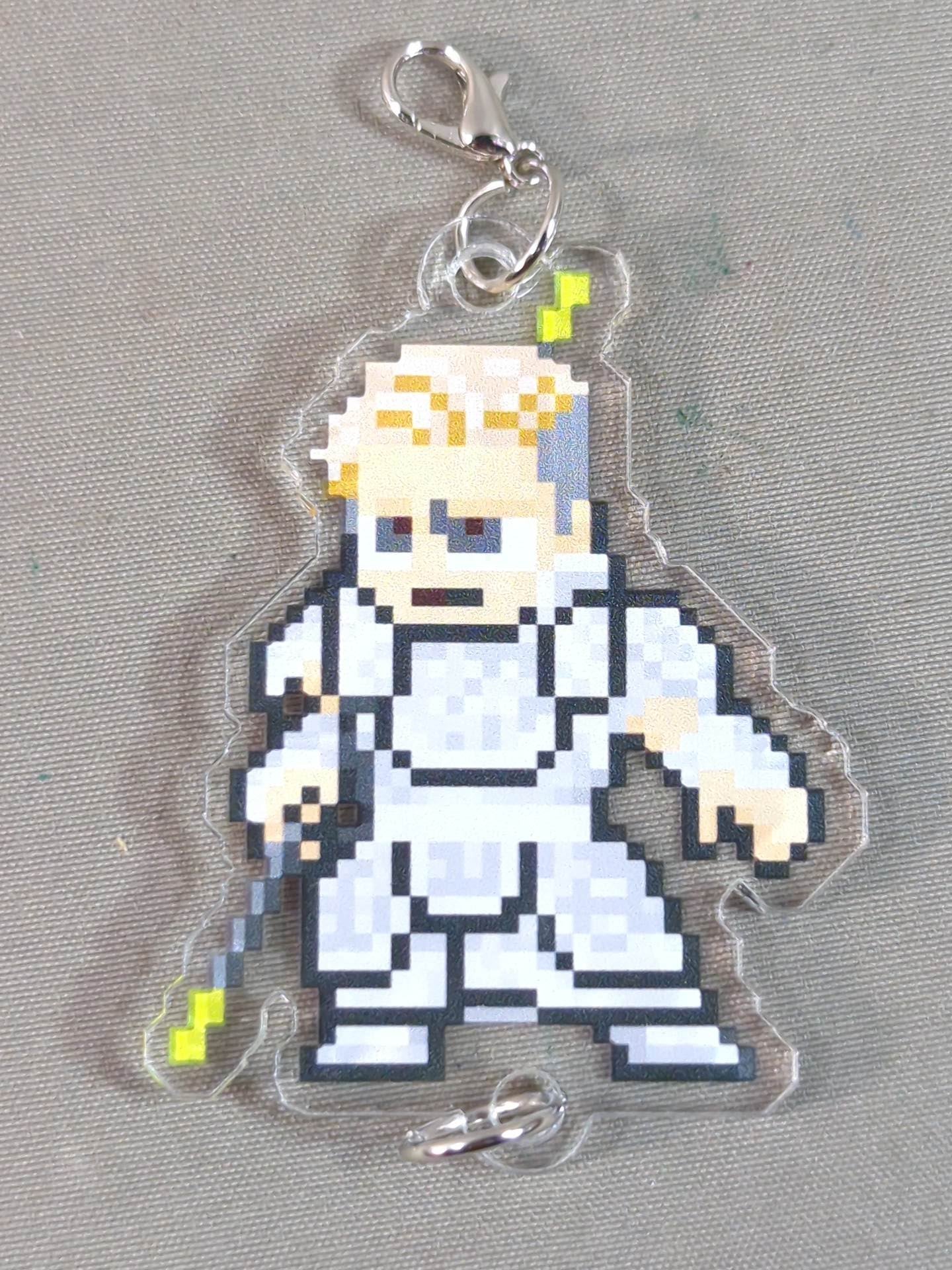 YOSHI-HASHI "dotswrestler" acrylic keychain
