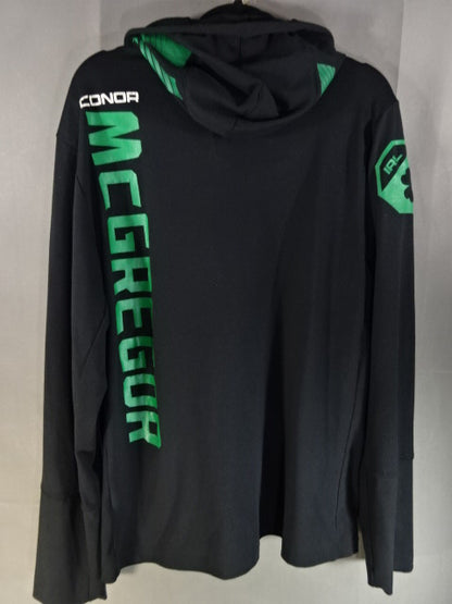 UFC×Reebok Conor McGregor Official hoodie  (2) (Gray)