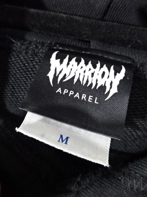 MARRION Pullover Hoodie  (2) (Black)