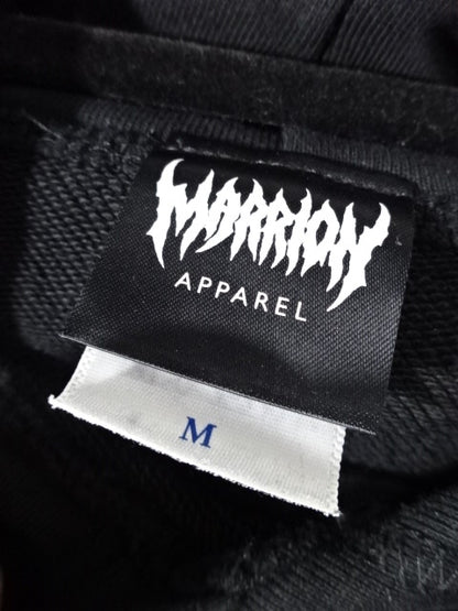 MARRION Pullover Hoodie  (2) (Black)