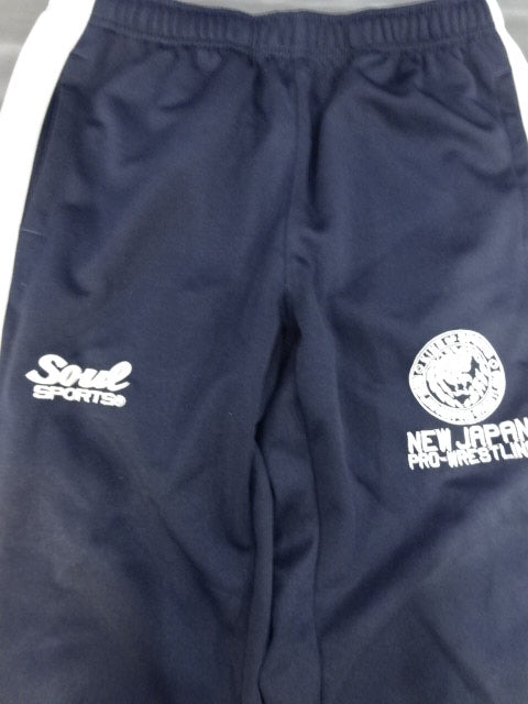 新日本プロレス×SOUL セットアップジャージ⑫(ホワイト×ネイビー)