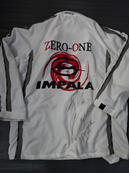 【佐藤耕平 直筆サイン入り】ZERO-ONE×IMPALA セットアップブレーカー①(ホワイト)
