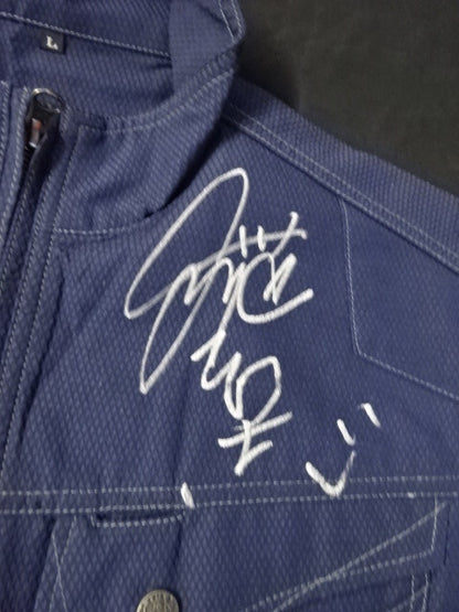 ★Jawin懸賞品★ 桜庭和志直筆サイン入り Jawin セットアップ作業着