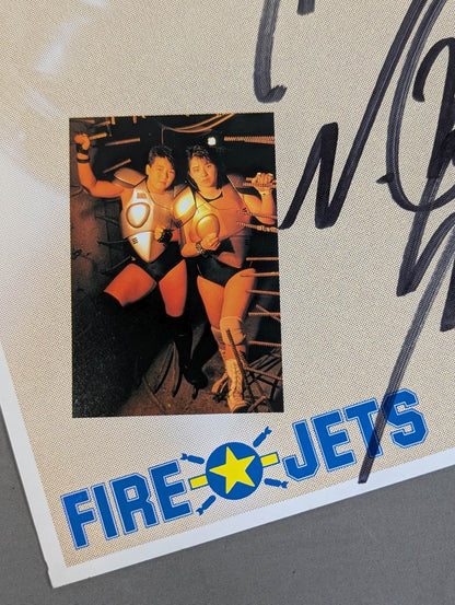 ★ Fire Jets ★ Yumiko Hotta & Mitsuko Nishiwaki (special cardboard)