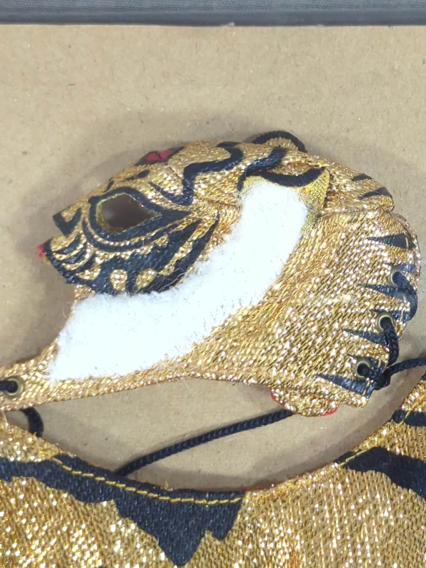 タイガーマスク　ミニチュアマスク　マント ☆初代タイガーマスク展☆ 初代タイガーマスク ミニマスク＆ミニマント