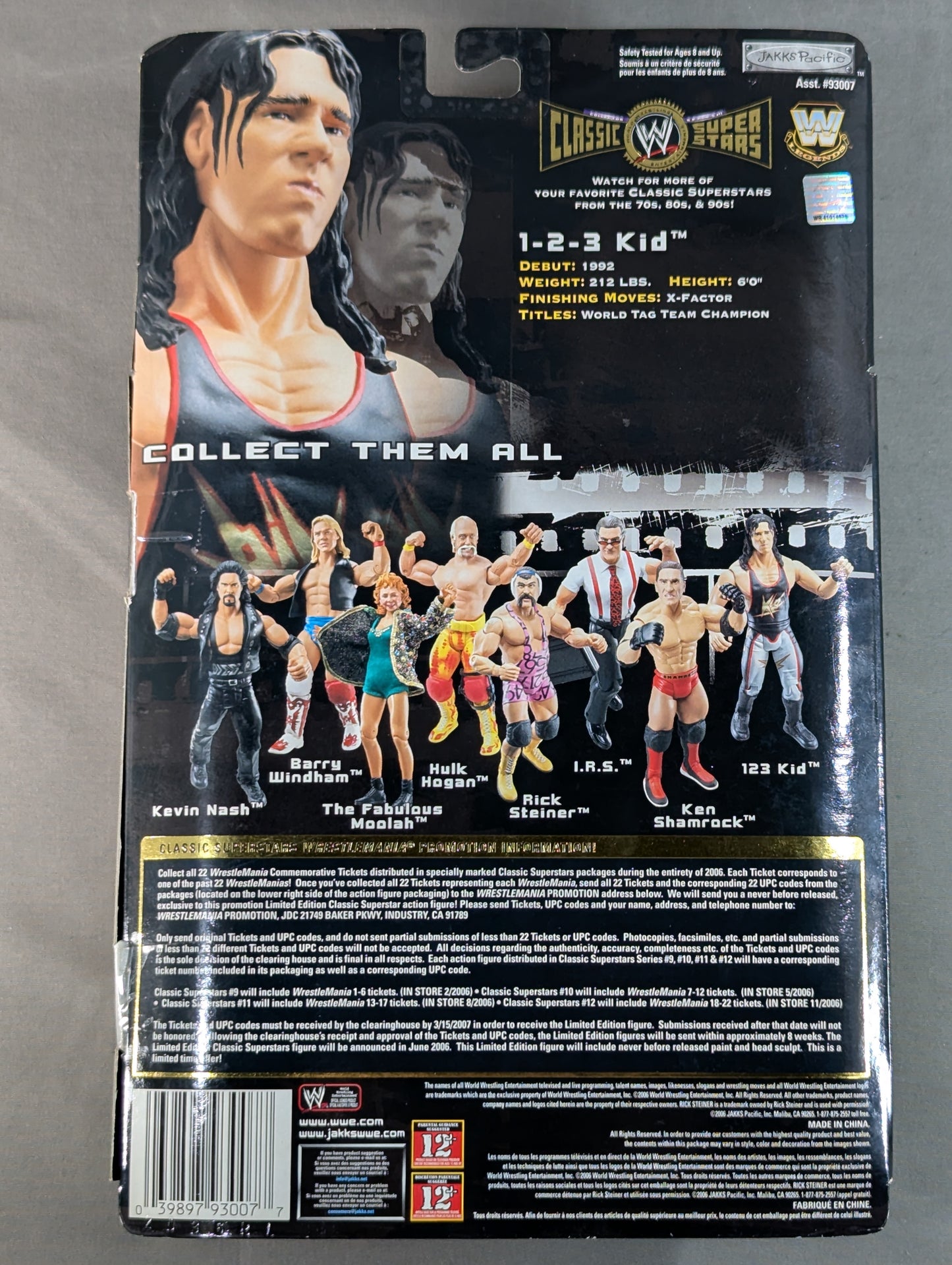 1-2-3 Kid (Black Singlet)