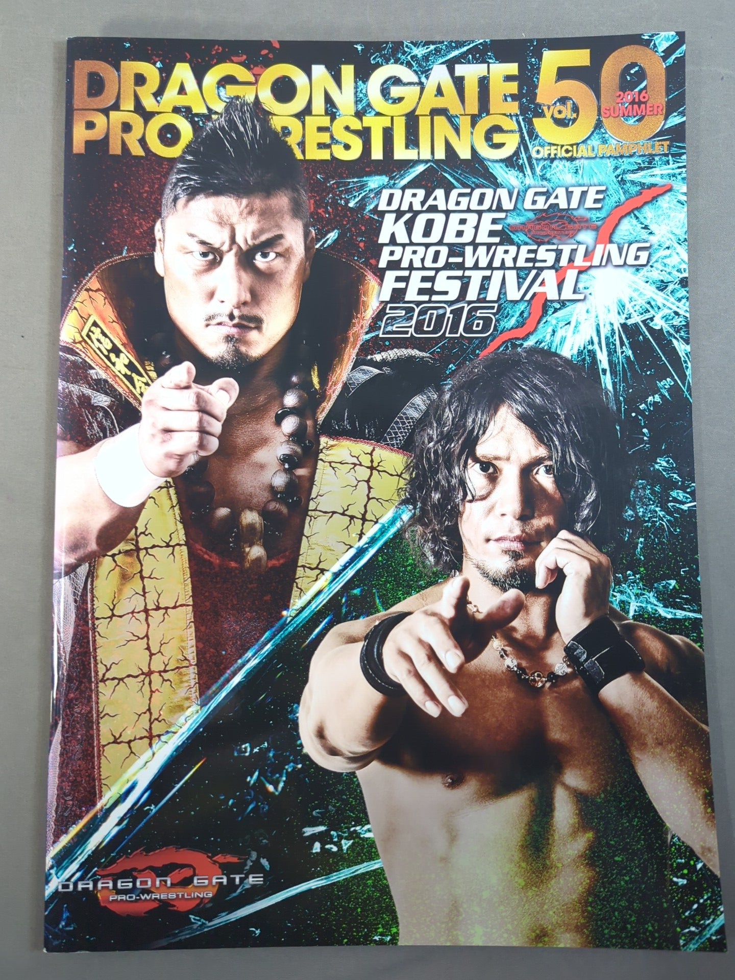 2016 DRAGON GATE OFFICIAL PAMPHLET Vol.50