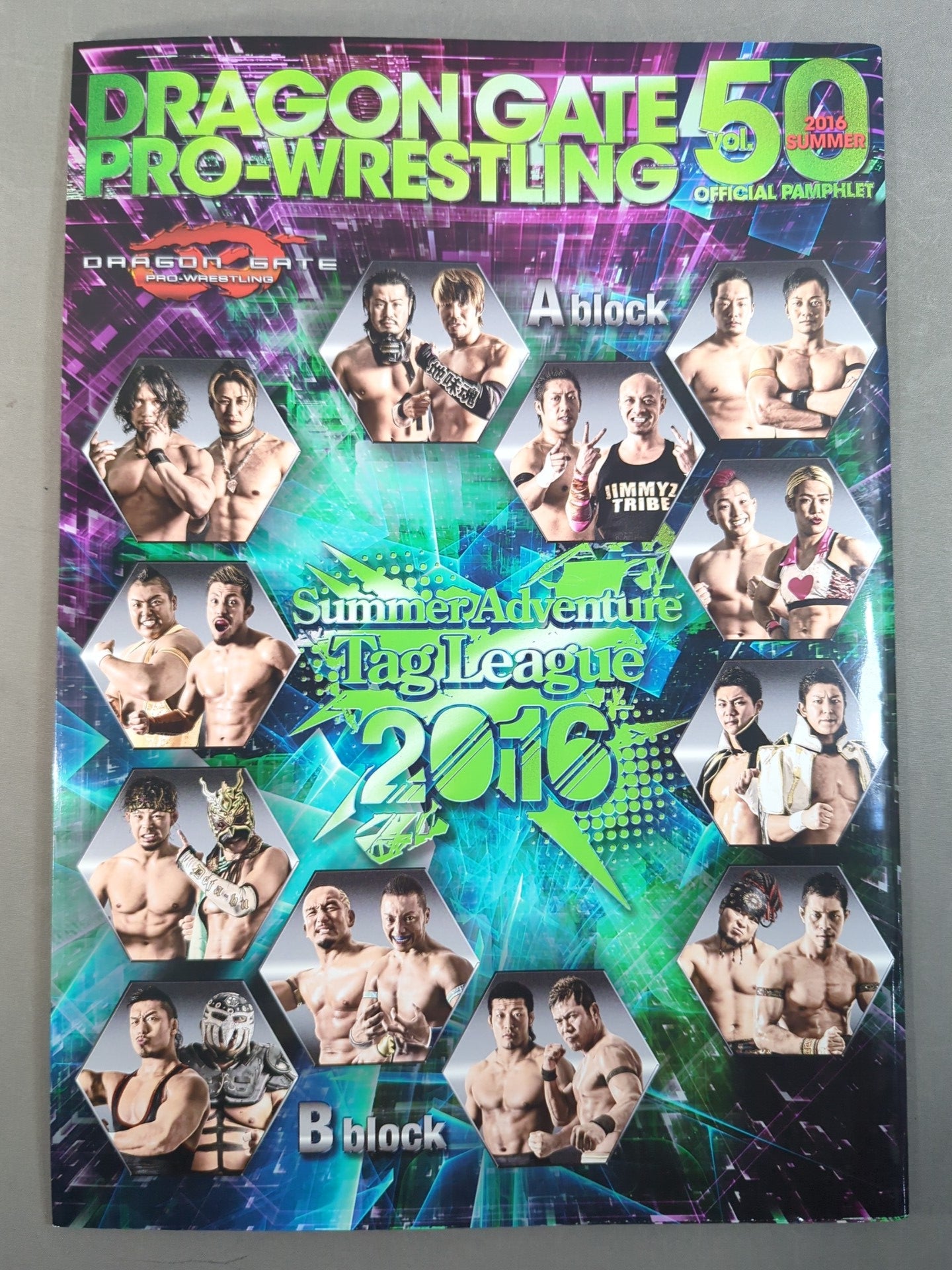 2016 DRAGON GATE OFFICIAL PAMPHLET Vol.50