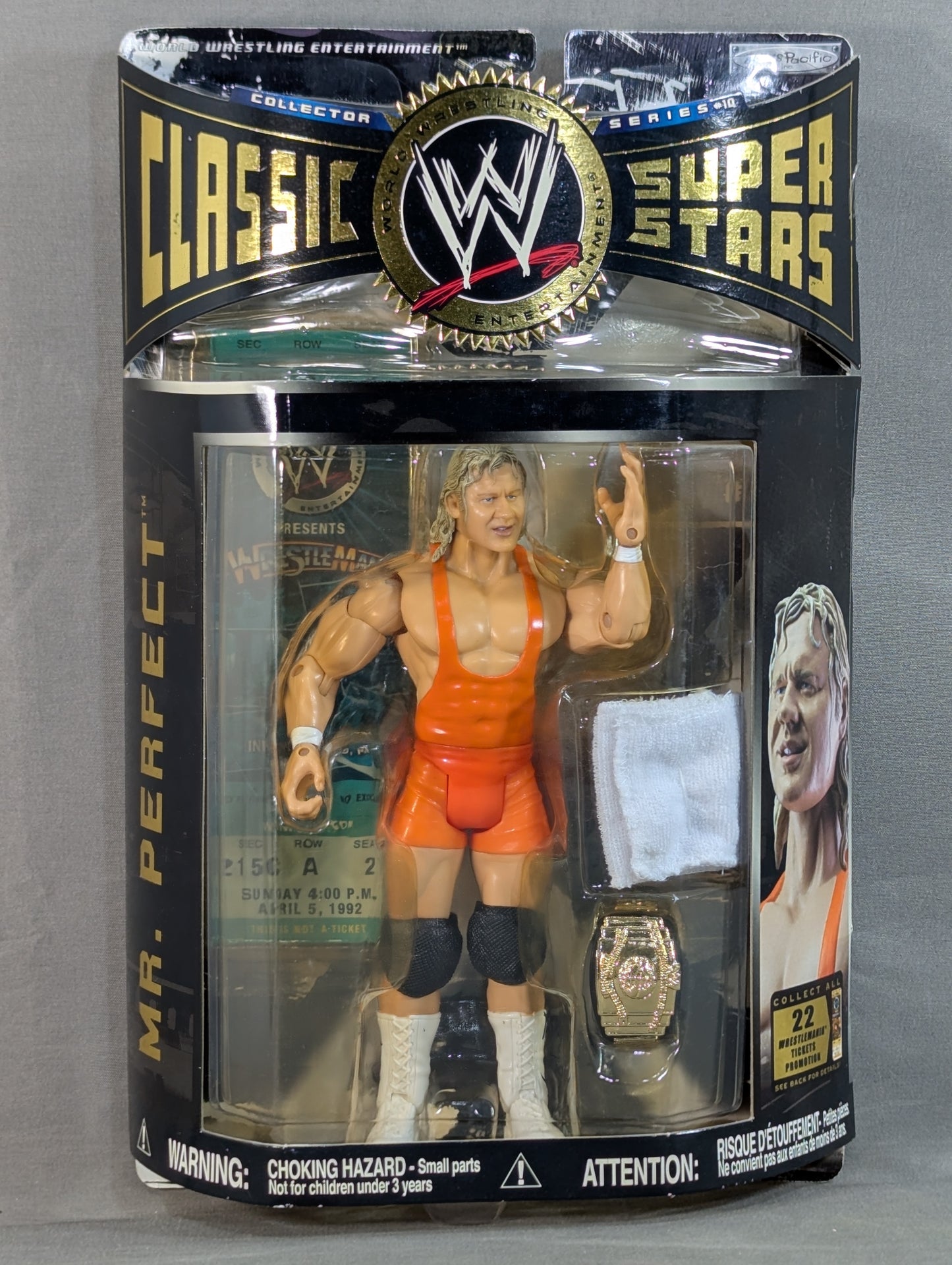 Mr. Perfect (Orange Singlet & Towel)