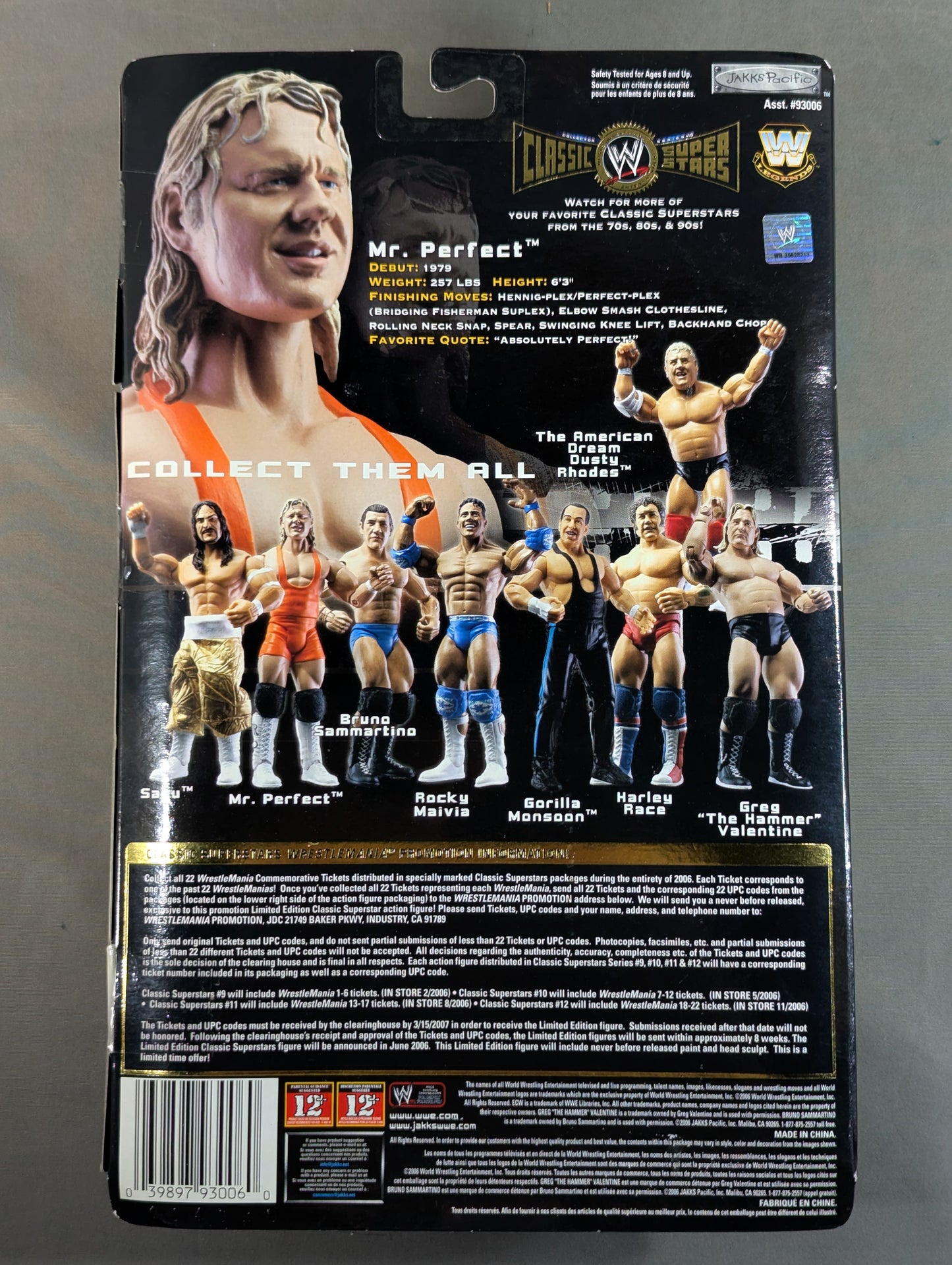 Mr. Perfect (Orange Singlet & Towel)