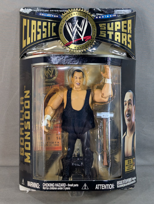 Gorilla Monsoon (Black Singlet)