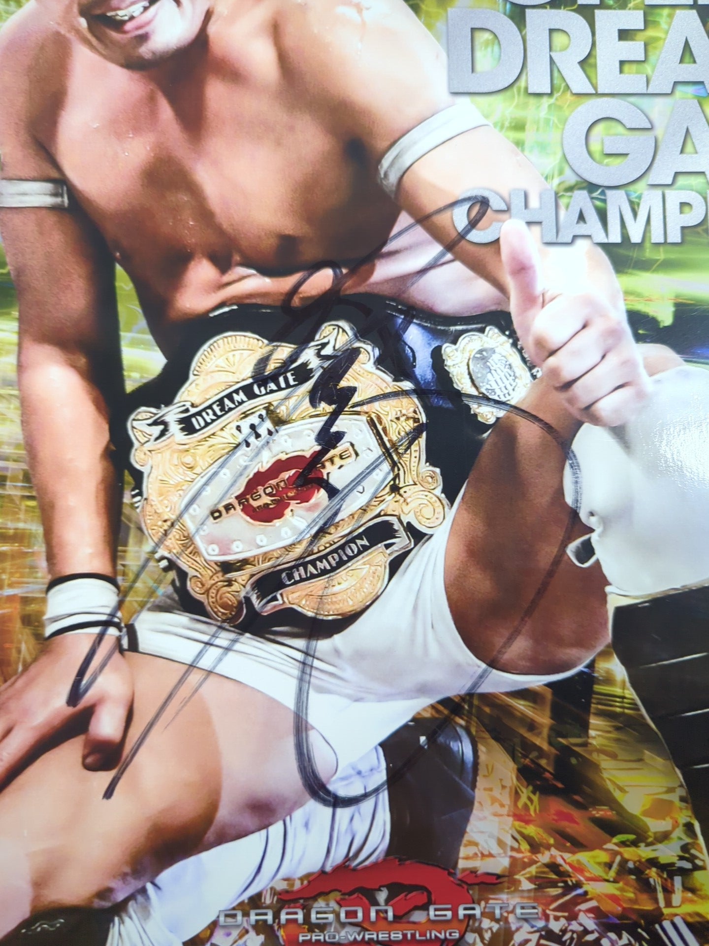 3選手直筆サイン入り】2017 DRAGON GATE OFFICIAL PAMPHLET Vol.60