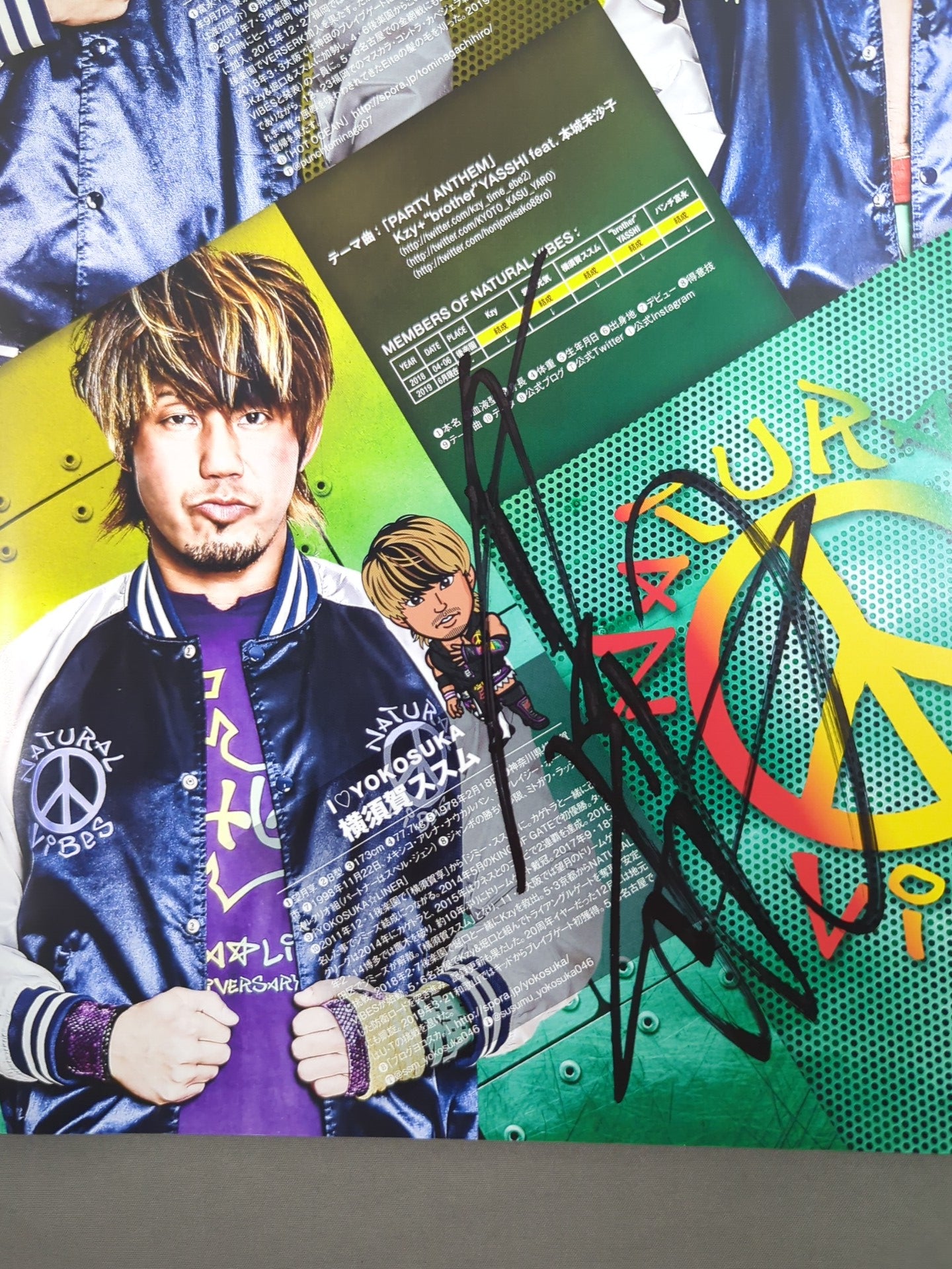 9選手直筆サイン入り】2019 DRAGON GATE OFFICIAL PROGRAM Vol.12 – 闘道館