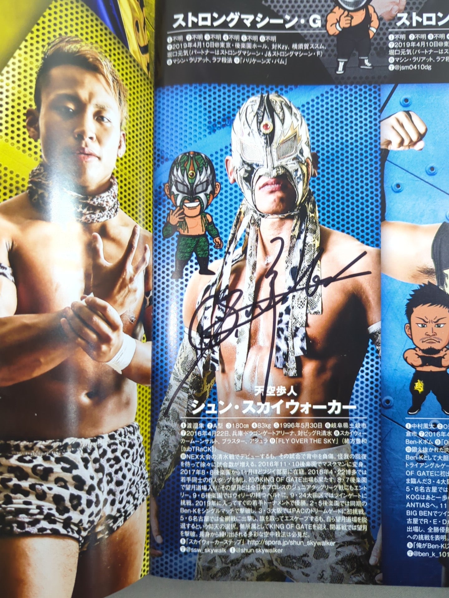 9選手直筆サイン入り】2019 DRAGON GATE OFFICIAL PROGRAM Vol.12 – 闘道館