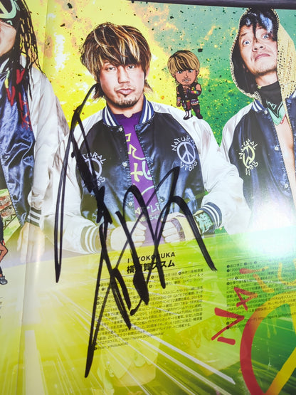 [8 fighters hand signed autograph 】2019 DRAGON GATE OFFICIAL PROGRAM Vol.10