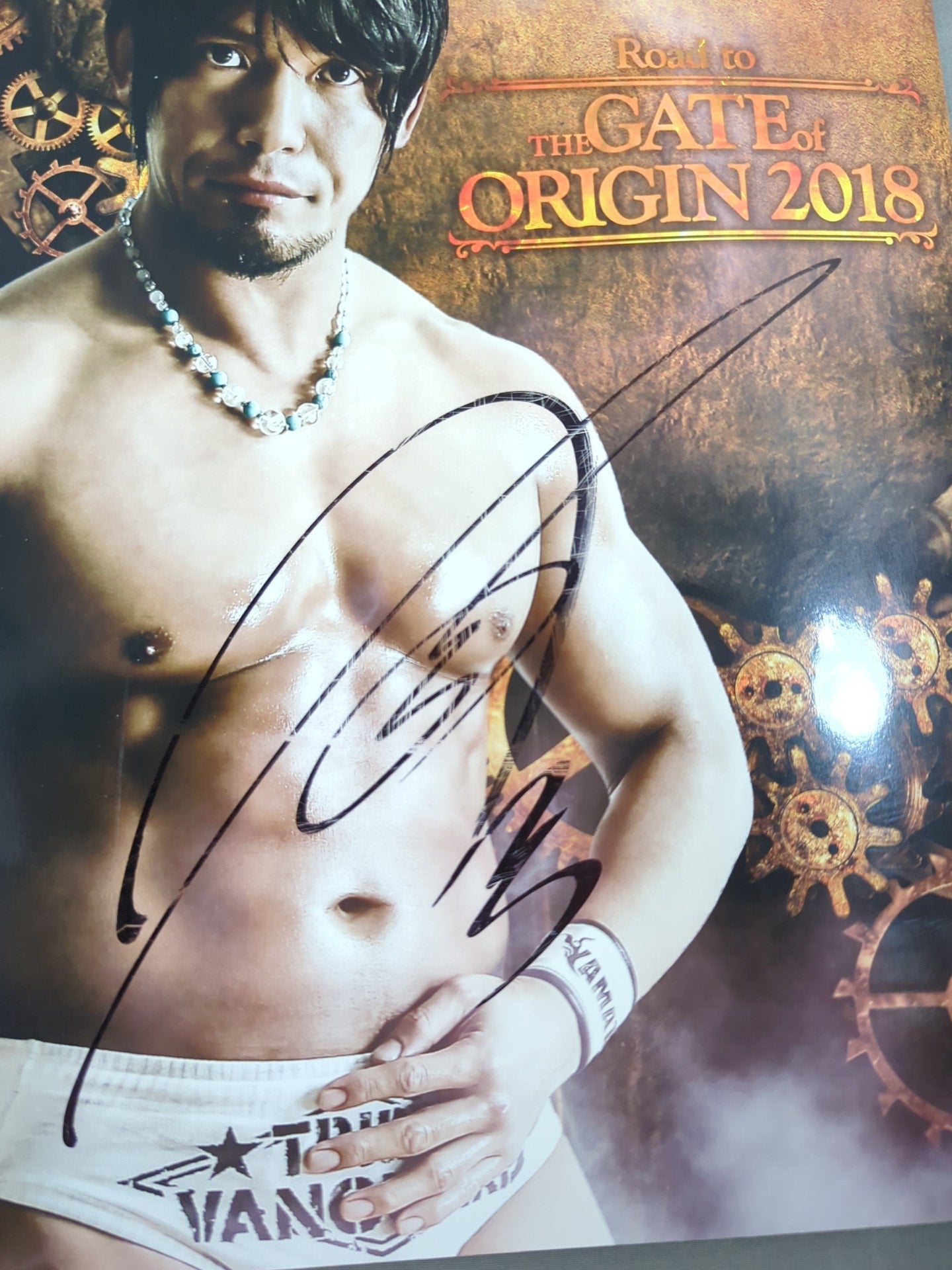 5選手直筆サイン入り】2018 DRAGON GATE OFFICIAL PROGRAM Vol.1 – 闘道館