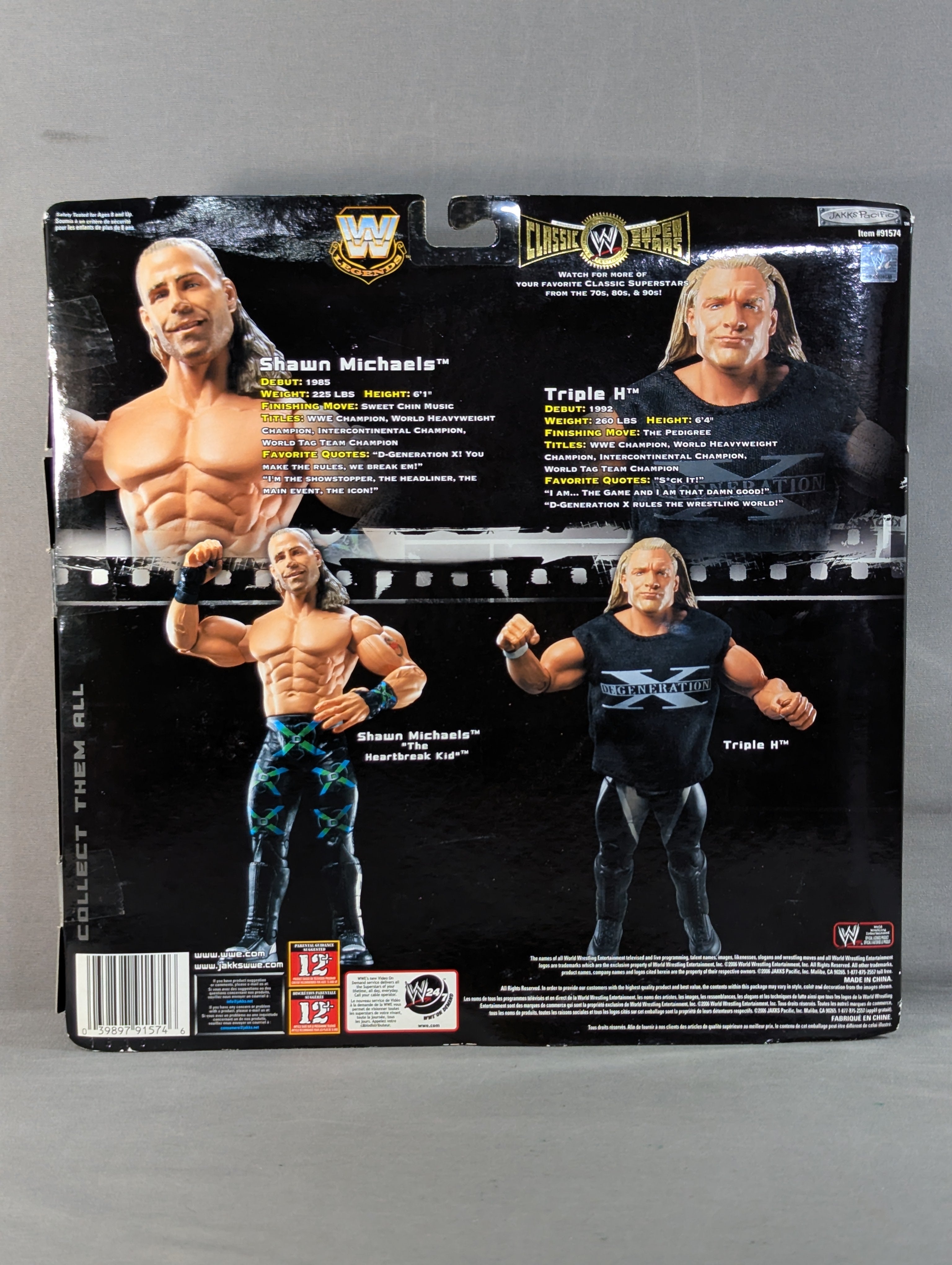 WWE ショーン・マイケルズ & トリプル　H DXフィギュアセット ☆限定☆トリプルH＆ショーン・マイケルズ – 闘道館