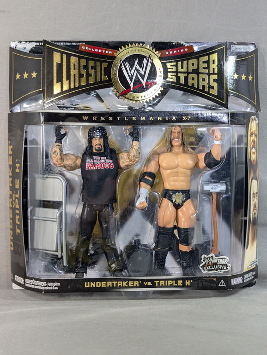 ★WWE SHOP Exclusive ★ Undertaker & Triple H