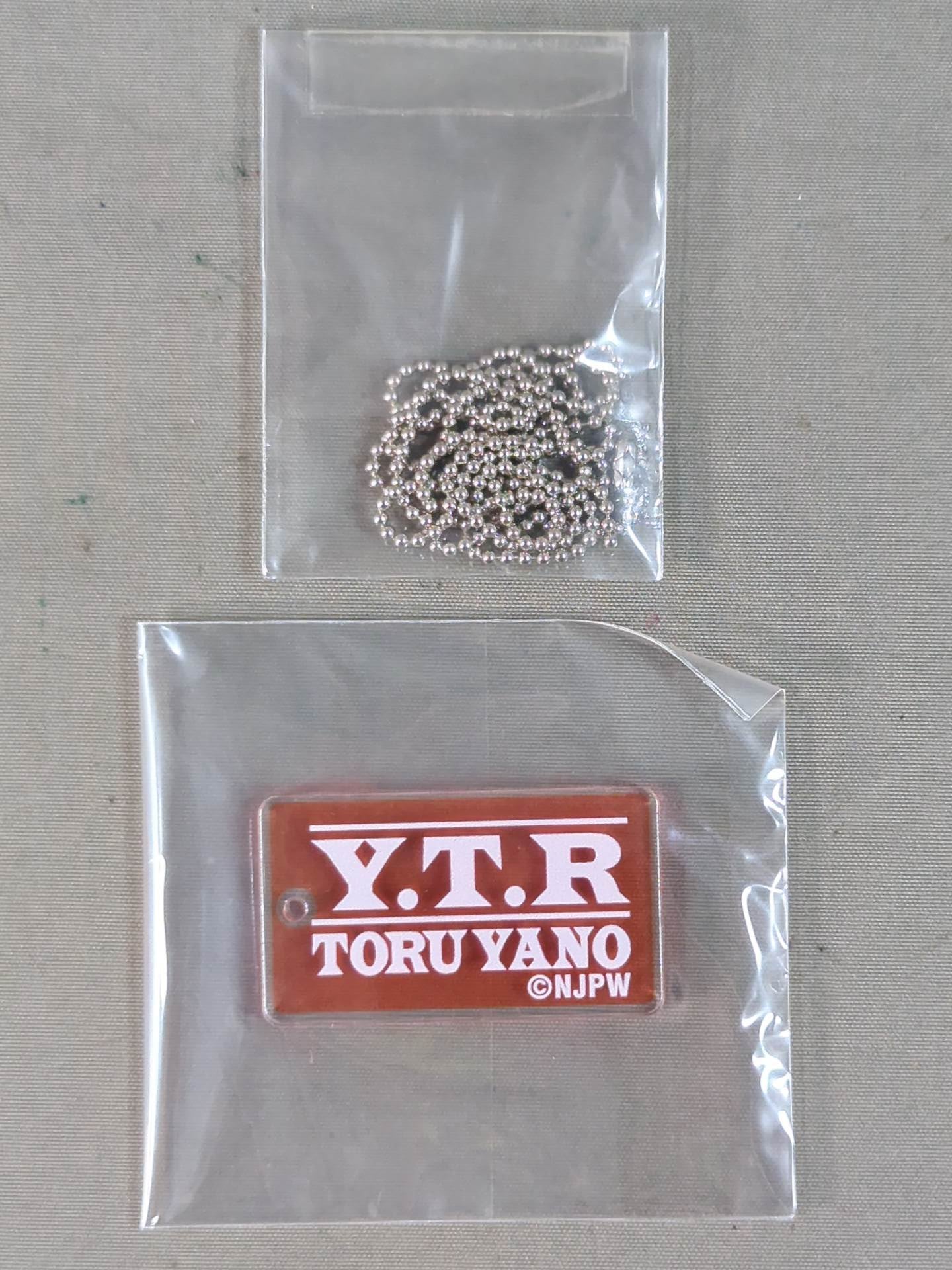 矢野通 トレーディングアクリルネックレス