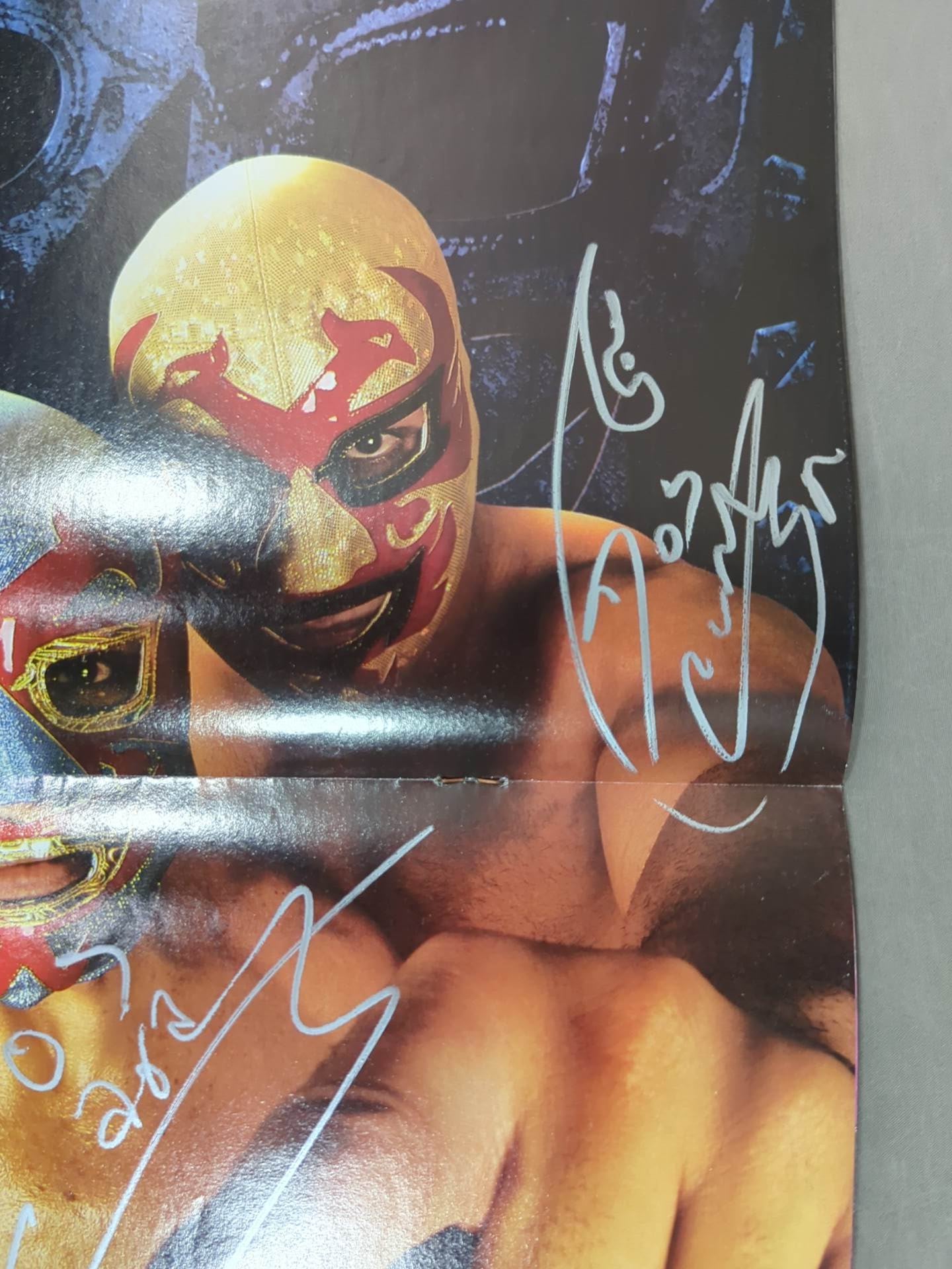 ドス・カラス親子 直筆サイン入り】GUERRERROS DEL RING64 – 闘道館