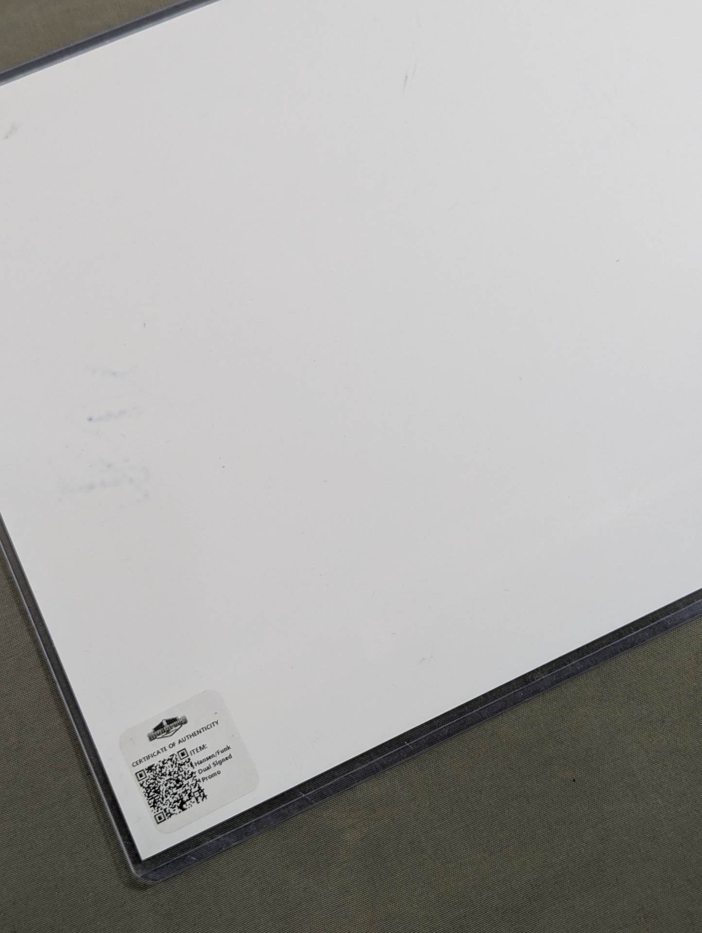 テリー・ファンク＆スタン・ハンセン 直筆Wサイン入りポートレート