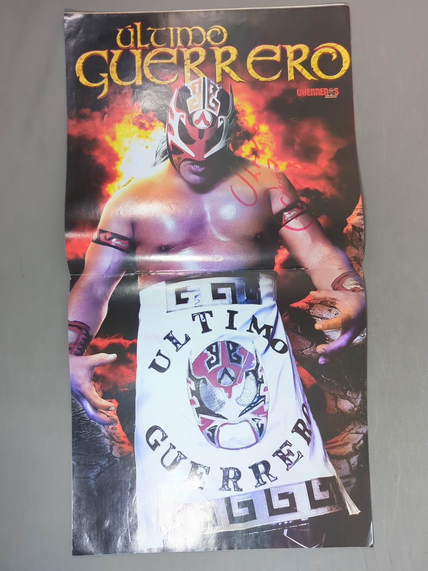 ウルティモ・ゲレーロ 直筆サイン入り】GUERRERROS DEL RING111 – 闘道館