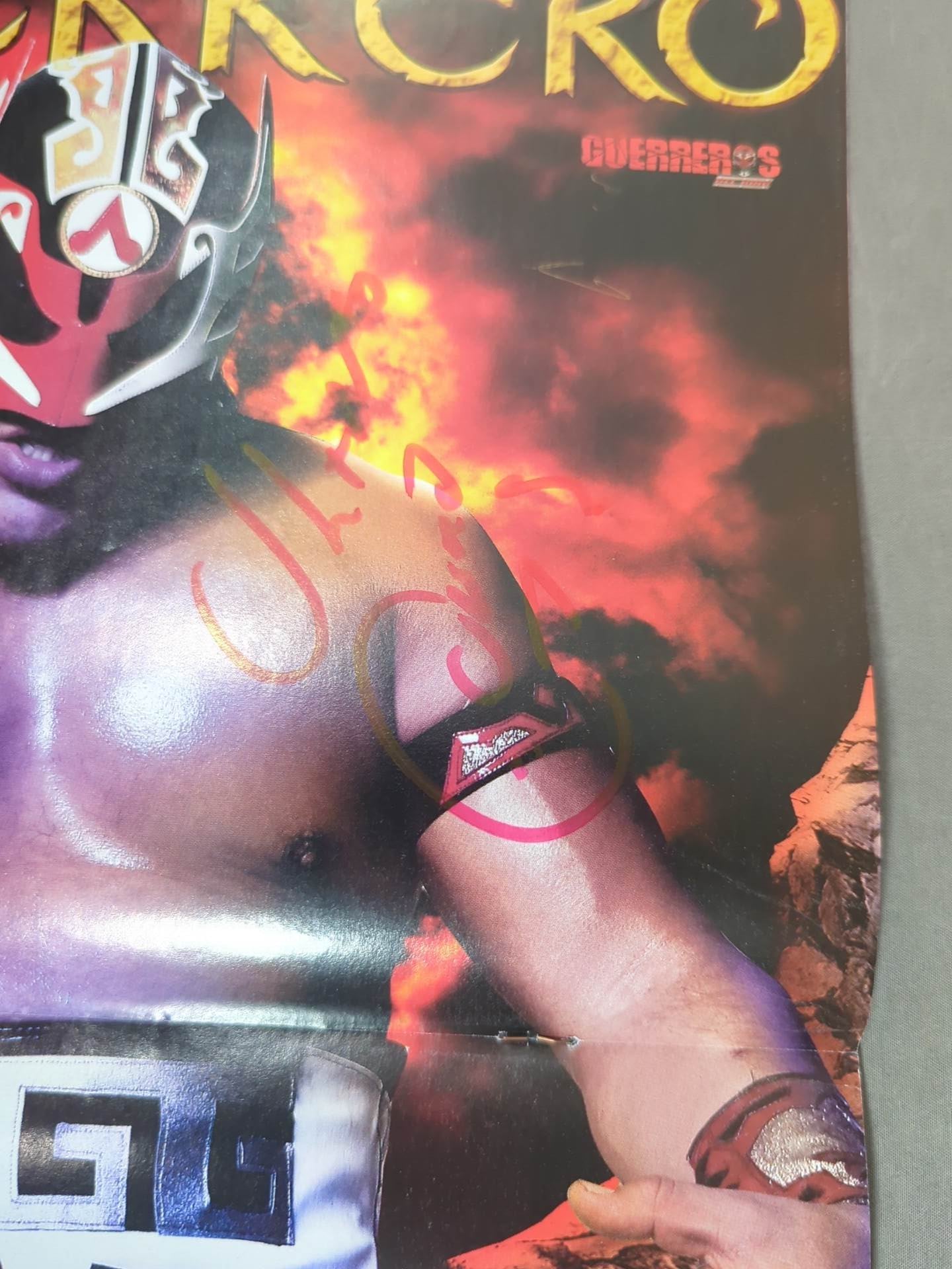 ウルティモ・ゲレーロ 直筆サイン入り】GUERRERROS DEL RING111 – 闘道館