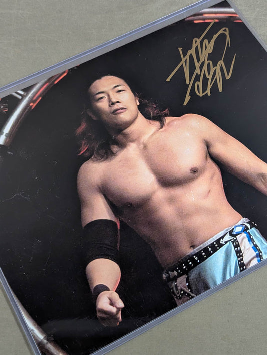 Konosuke Takeshita  hand signed autograph Pro-Photo (2)