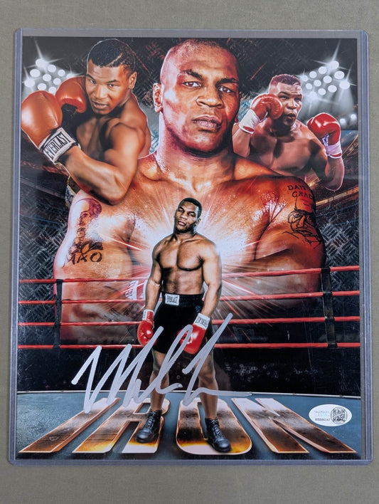 マイク・タイソン 直筆サイン入り ポートレート(JSA証明)