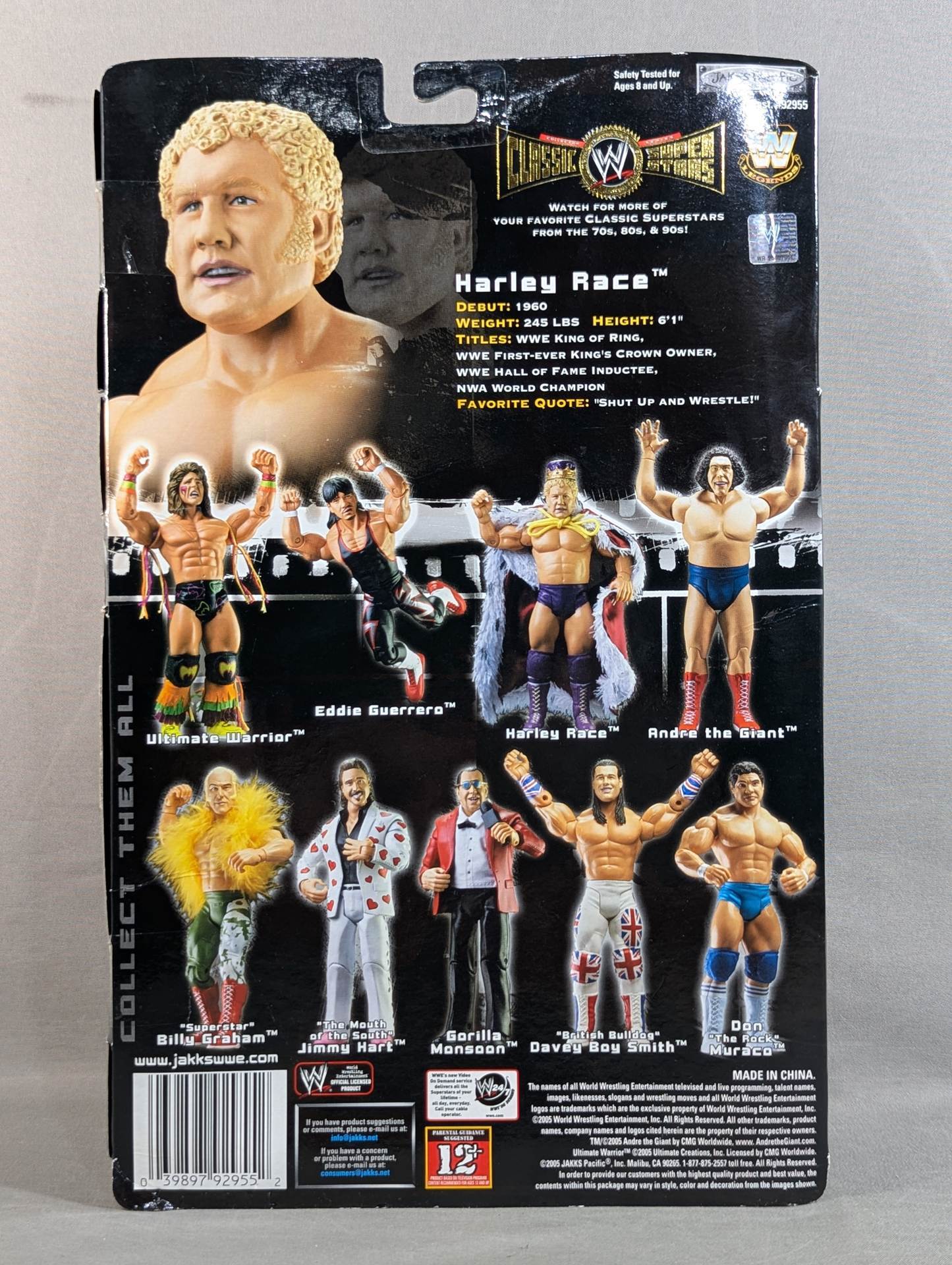Harley Race  (purple gown)