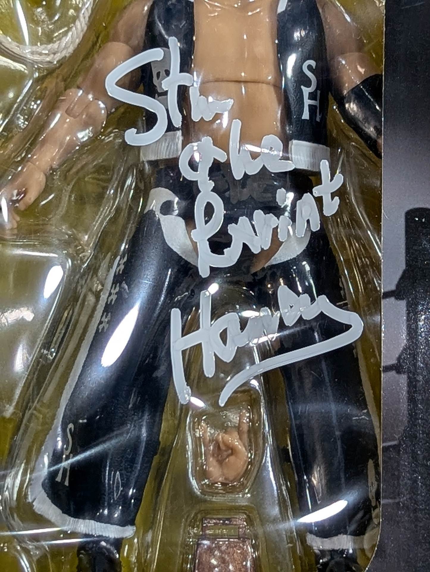 直筆サイン入り】スタン・ハンセン ☆PWF世界タッグベルト☆ – 闘道館