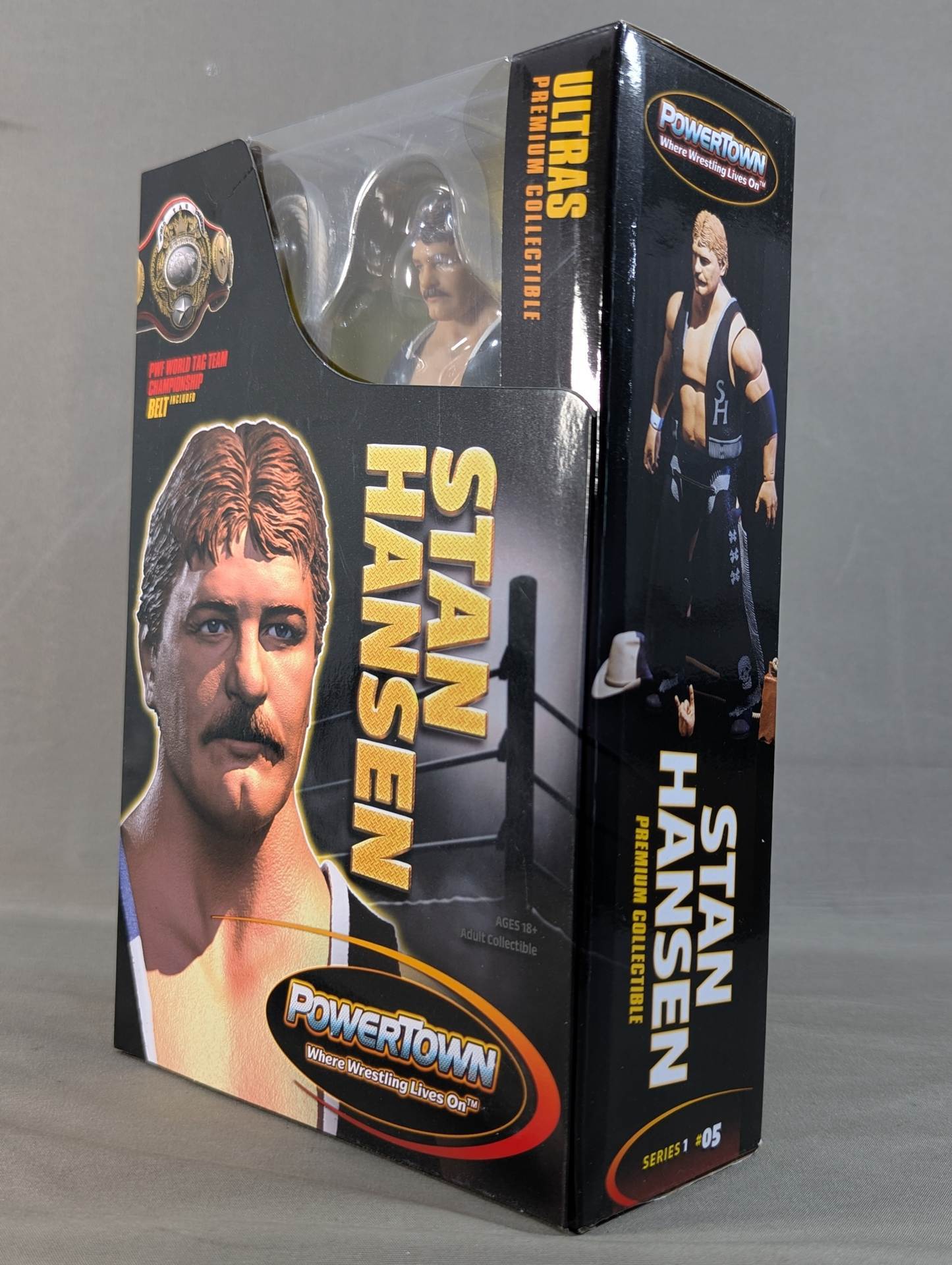 直筆サイン入り】スタン・ハンセン ☆PWF世界タッグベルト☆ – 闘道館