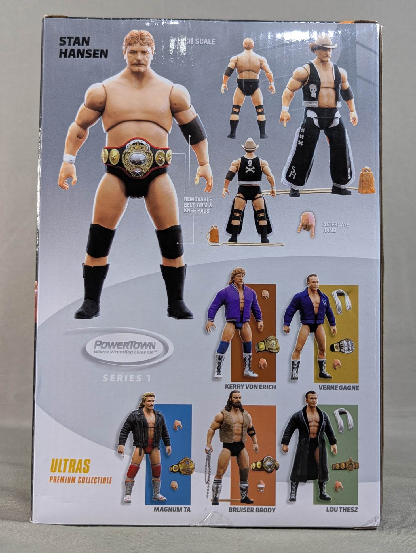 直筆サイン入り】スタン・ハンセン ☆PWF世界タッグベルト☆ – 闘道館 直筆サイン入り】スタン・ハンセン ☆PWF世界タッグベルト☆ – 闘道館