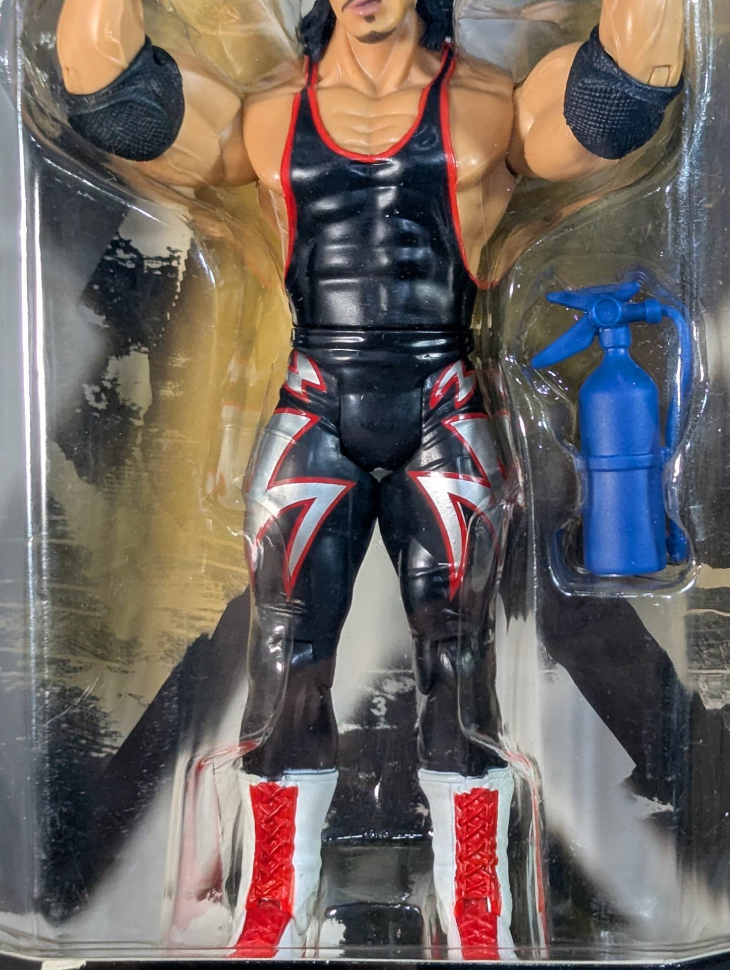 Eddie Guerrero  (black×red costume)