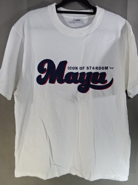 Mayu Iwatani ×EDWIN "Mayu Denim Applique" T-Shirt