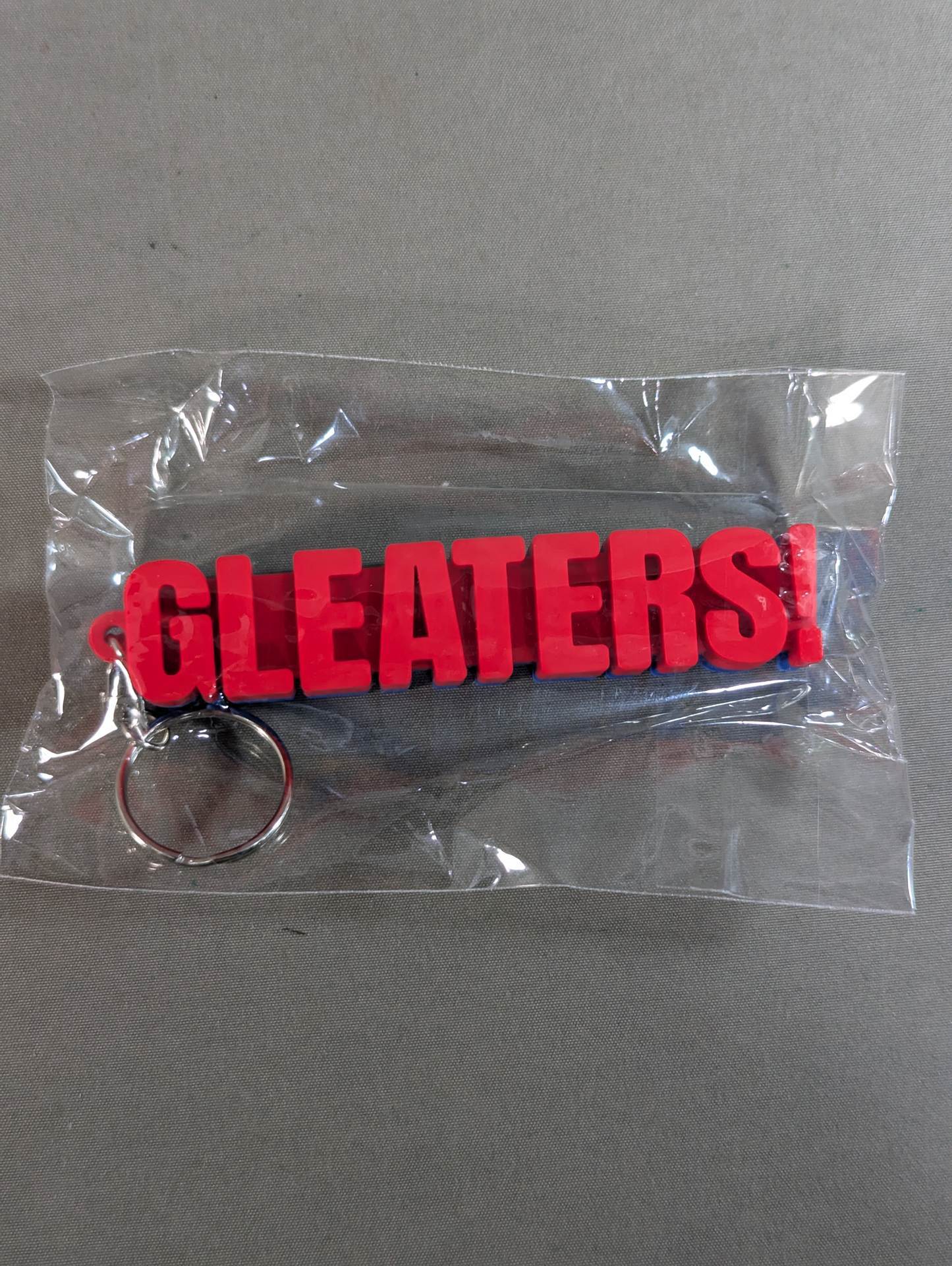 GLEAT  "GLEAT ERS" 3D Rubber Keychain