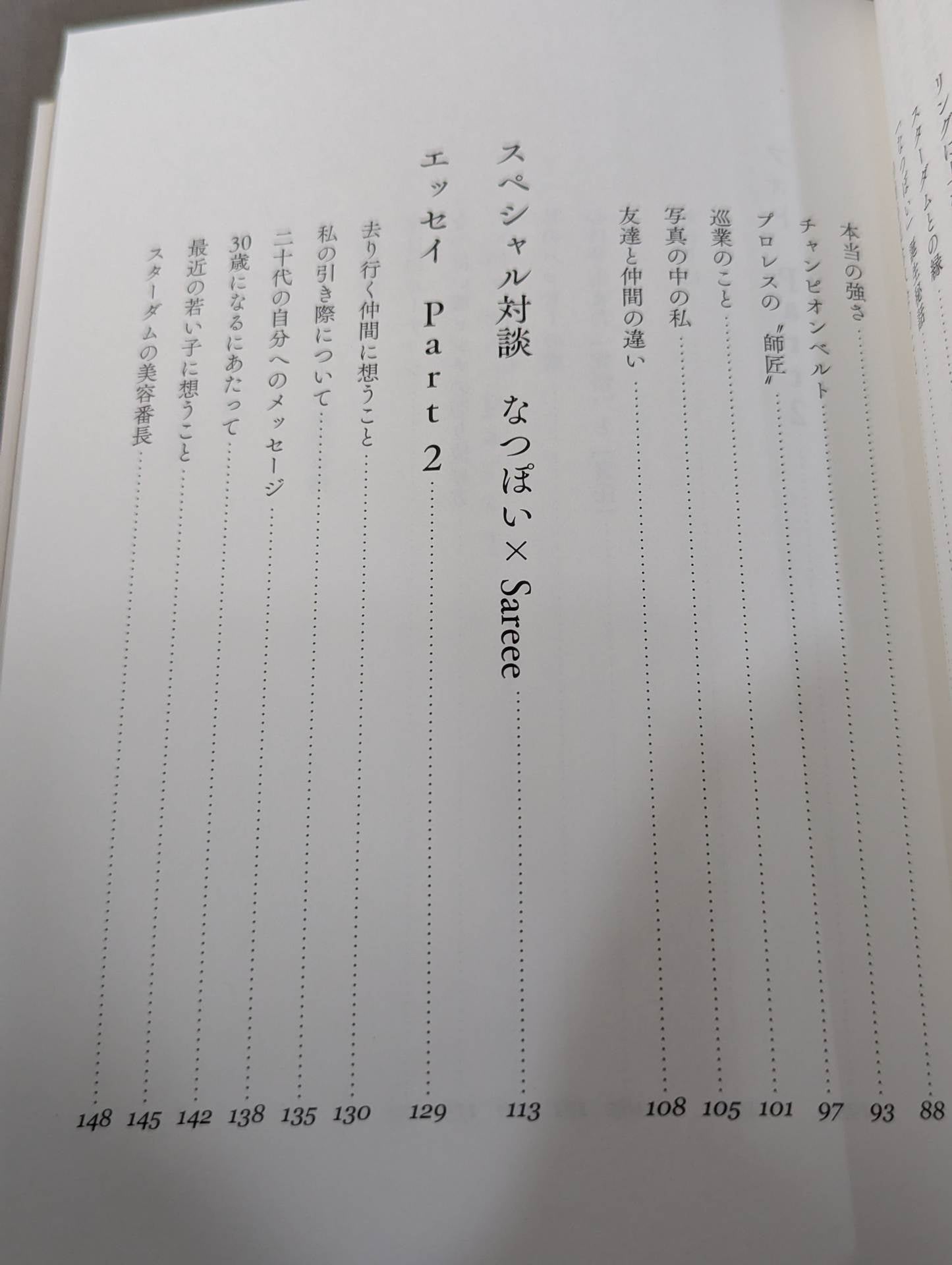 【hand signed autograph】 NATSUPOI  Photo Essay 29/30 (Nikyu Sanzero)