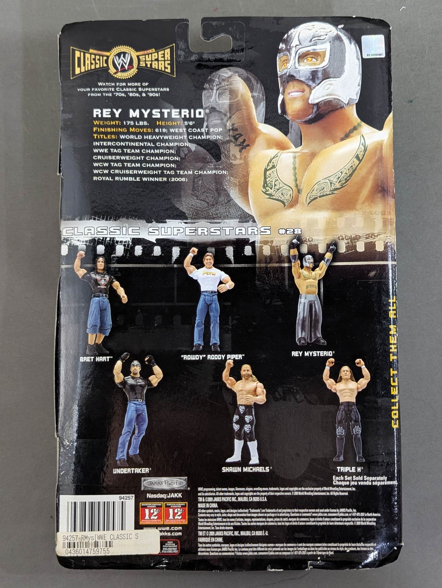Rey Mysterio  (LJN Type, Gray Mask)