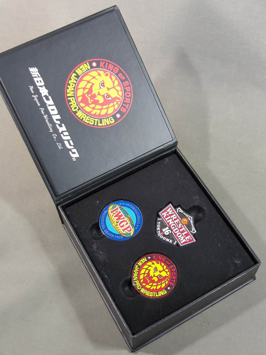 ★ ★ not sold in stores New Japan Pro Wrestling WRESTLE KINGDOM 16 in TOKYO DOME Pins Set