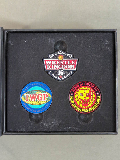 ★非売品★ 新日本プロレス WRESTLE KINGDOM 16 in TOKYO DOME ピンズセット