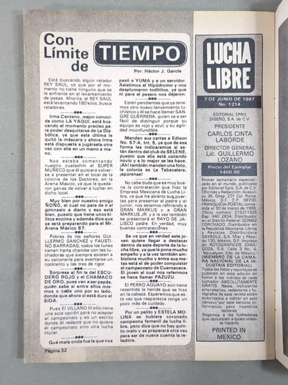 LUCHA LIBRE No.1214