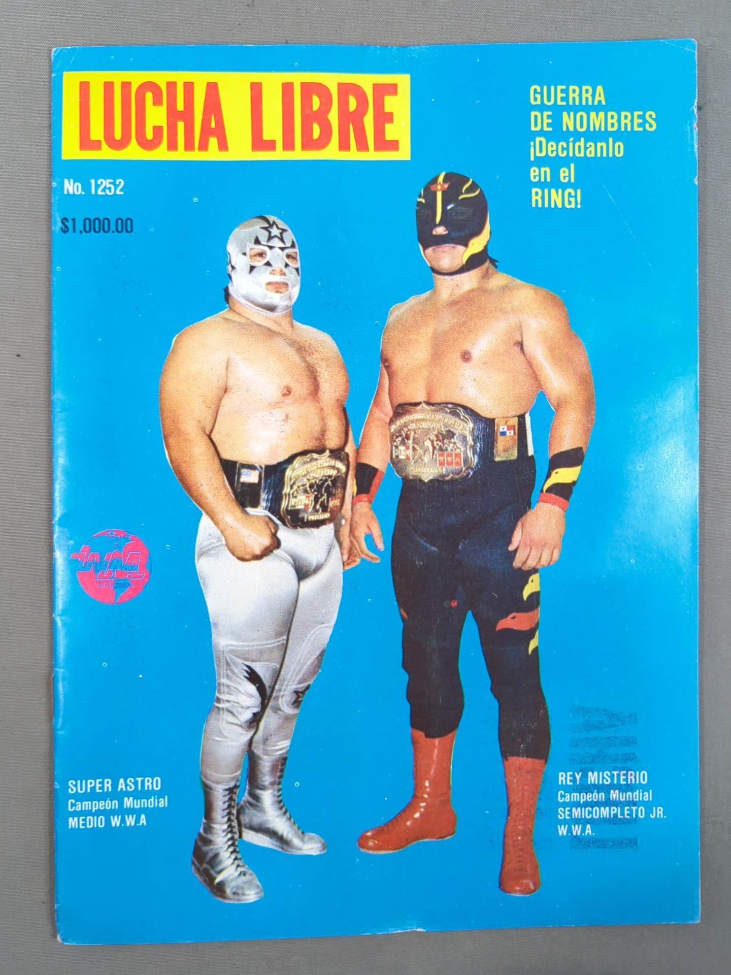 LUCHA LIBRE No.1252