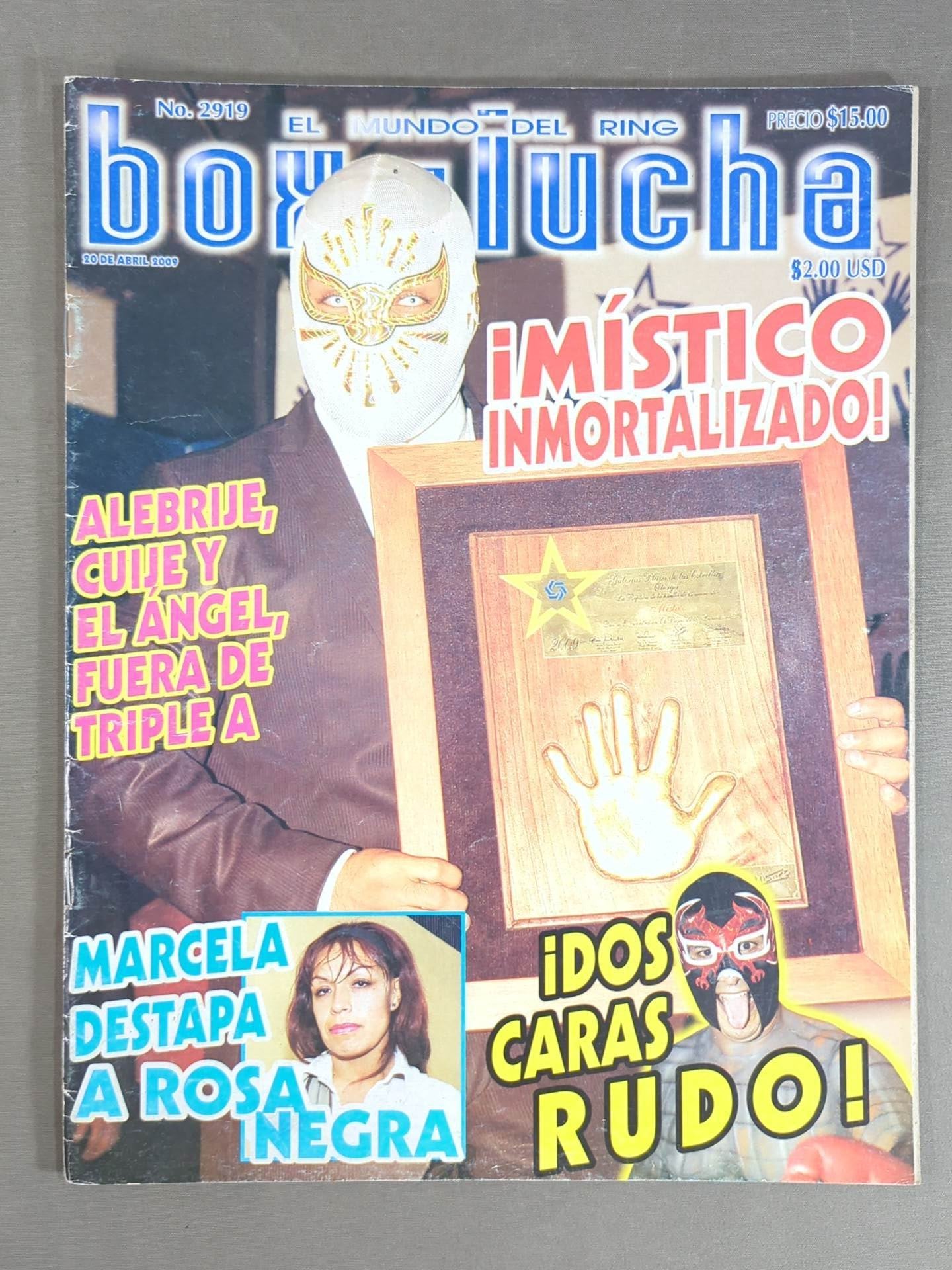 EL MUNDO DEL RING Boxylucha No.2919