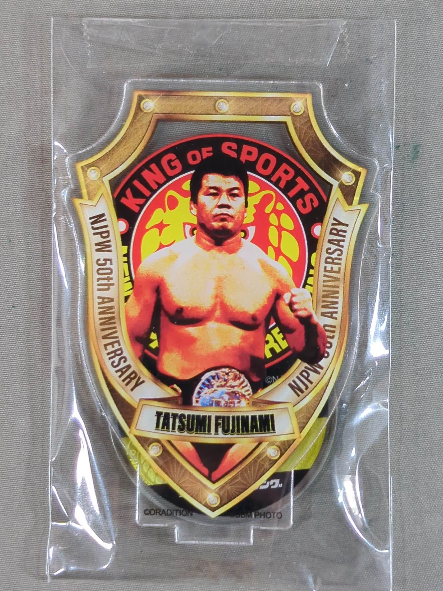 50周年記念グッズ 藤波辰爾 アクリルスタンド