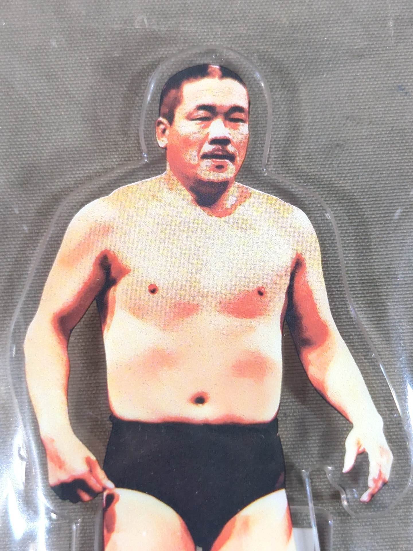 Yoshiaki Fujiwara  New Japan Pro Wrestling 50th Anniversary Legend Acrylic Stand (B)
