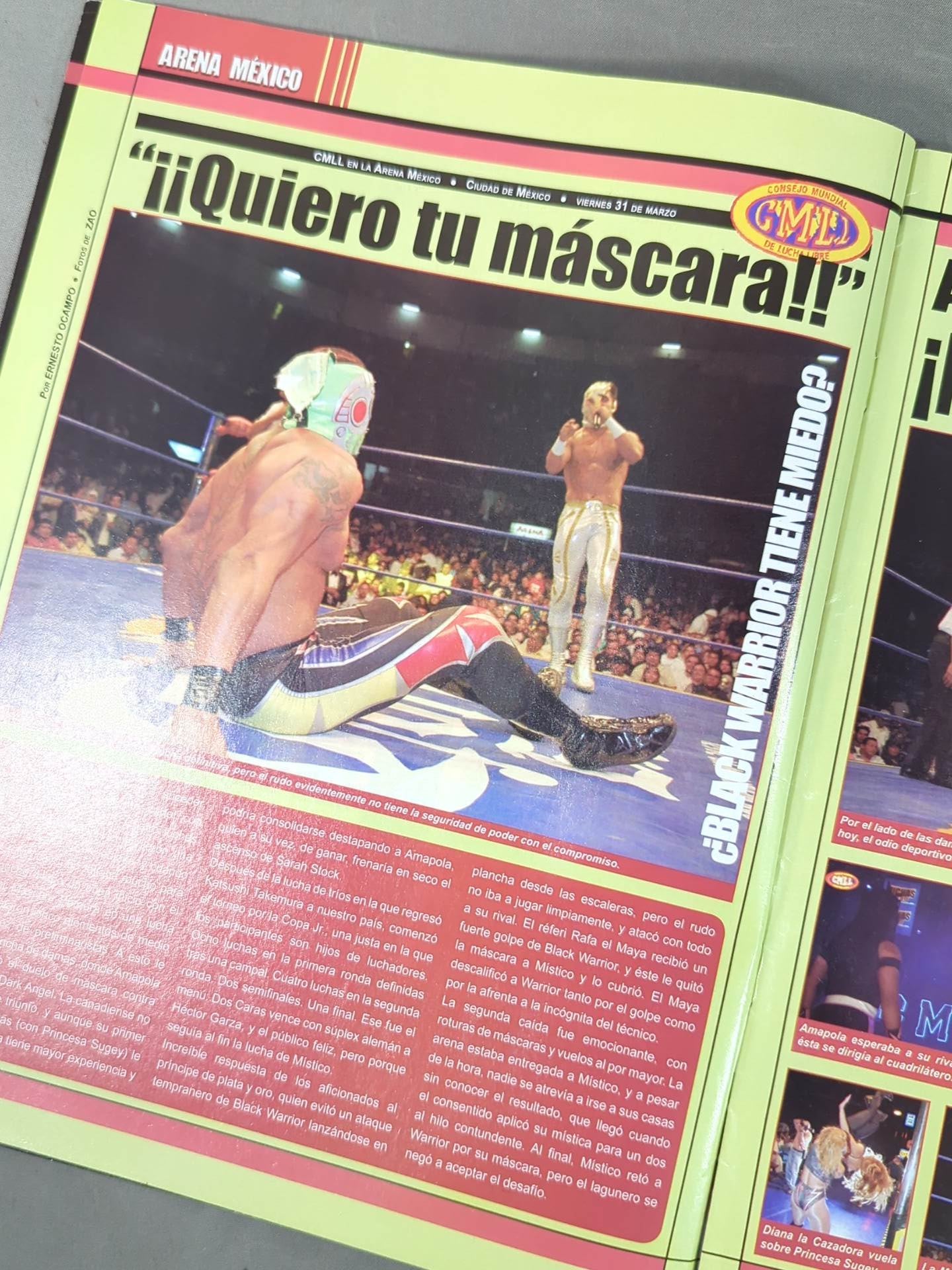 2選手直筆サイン入り】SUPER LUCHAS No.155 – 闘道館